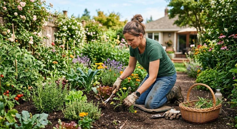 Flower Bed Weeding Service in Rockwall, TX
