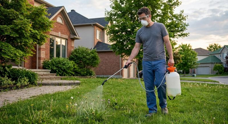 Lawn Herbicide Treatment in Rockwall, TX