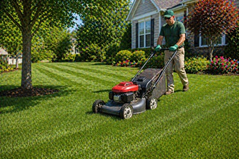 Slope Mowing in Bowie, MD